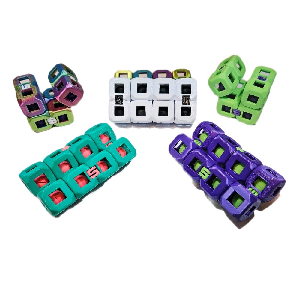 Infinity Cube with Balls for ADHD, Autism and Anxiety Relief - Fidget Toy